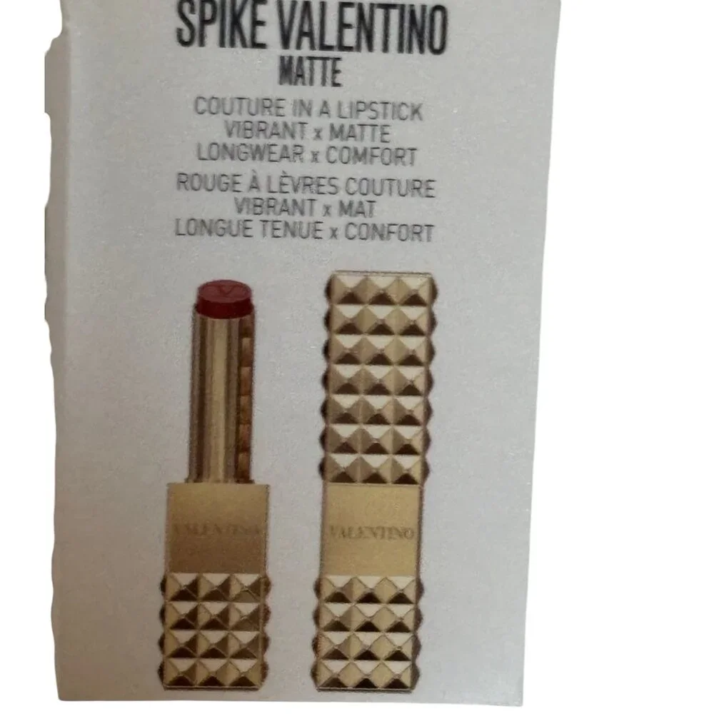 Valentino Spike‎ Valentino Matte Lipstick In 100R Stand Out In Nude 0.03oz Mini